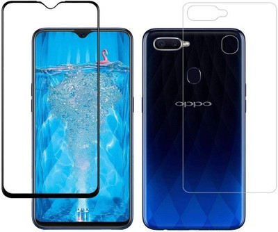 Gtel Front and Back Tempered Glass for Oppo F9 Pro (D-Plus Glass)(Pack of 1)