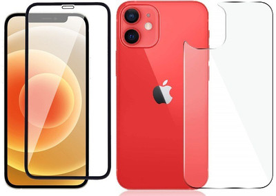 Gtel Front and Back Tempered Glass for iPhone 12 Mini (D-Plus Glass)(Pack of 1)