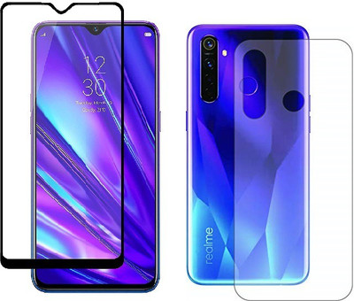 Gtel Front and Back Tempered Glass for Realme 5 pro (D-Plus Glass)(Pack of 1)
