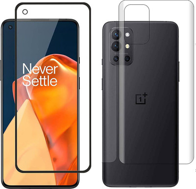 4 YARDS Front and Back Tempered Glass for Oneplus 9R 5G (11-D)(Pack of 1)