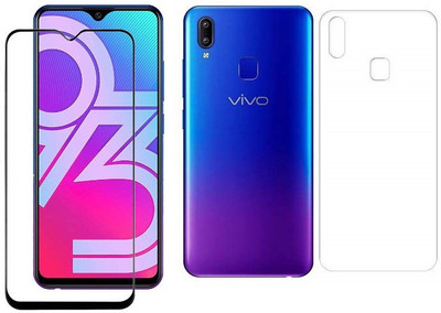 Gtel Front and Back Tempered Glass for Vivo Y93 (D-Plus Glass)(Pack of 1)