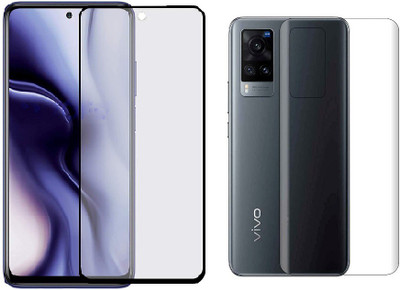 Gtel Front and Back Tempered Glass for Vivo X60 (D-Plus Glass)(Pack of 1)