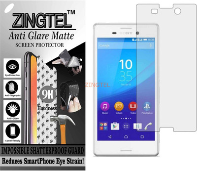 ZINGTEL Impossible Screen Guard for SONY M4 AQUA DUAL (Matte Finish)(Pack of 1)