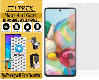 TELTREK Impossible Screen Guard for SAMSUNG A71 5G (Shatterproof Matte)(Pack of 1)