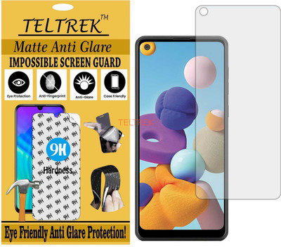 TELTREK Impossible Screen Guard for SAMSUNG GALAXY A21 (Shatterproof Matte)(Pack of 1)
