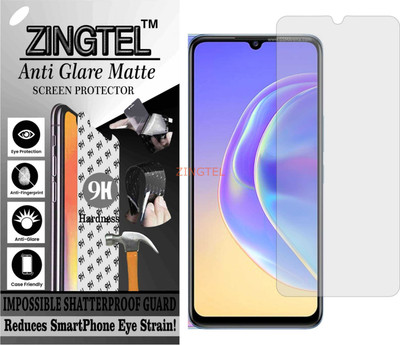 ZINGTEL Impossible Screen Guard for VIVO V21E 5G V2055 (Matte Finish)(Pack of 1)
