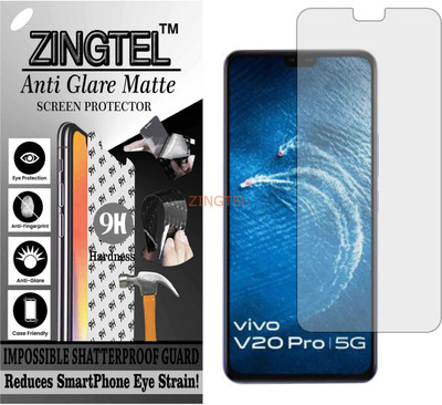 ZINGTEL Impossible Screen Guard for VIVO V20 PRO 5G (Matte Finish)(Pack of 1)