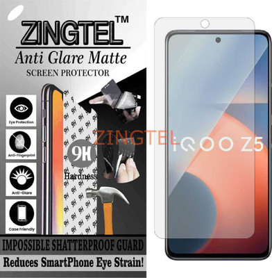 ZINGTEL Impossible Screen Guard for VIVO IQOO Z5 5G (Matte Finish)(Pack of 1)