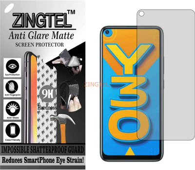 ZINGTEL Impossible Screen Guard for VIVO 1938 (Y30) (Matte Finish)(Pack of 1)