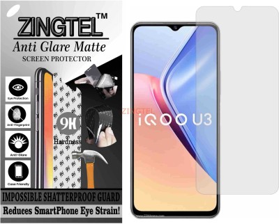 ZINGTEL Impossible Screen Guard for VIVO IQOO U3 (Matte Finish)(Pack of 1)