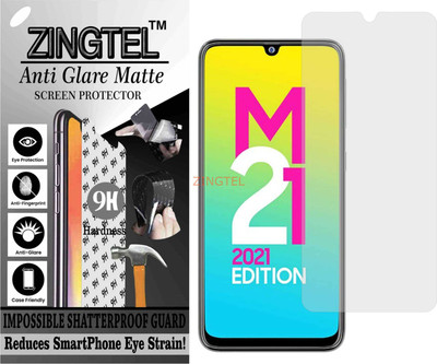 ZINGTEL Impossible Screen Guard for SAMSUNG GALAXY M21 2021 EDITION(Pack of 1)