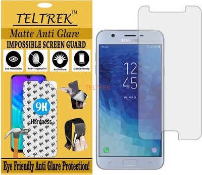 TELTREK Impossible Screen Guard for SAMSUNG J7 2018 GOLD (Shatterproof Matte)(Pack of 1)