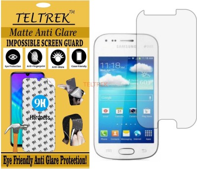 TELTREK Impossible Screen Guard for SAMSUNG GALAXY S DUOS 2 S7582 (Shatterproof Matte)(Pack of 1)