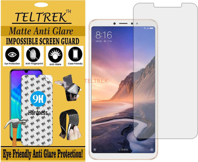TELTREK Impossible Screen Guard for MI MAX 3 (Shatterproof Matte)(Pack of 1)