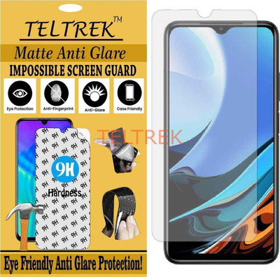 TELTREK Impossible Screen Guard for XIAOMI REDMI 9 POWER M2010J19SI (Shatterproof Matte)(Pack of 1)