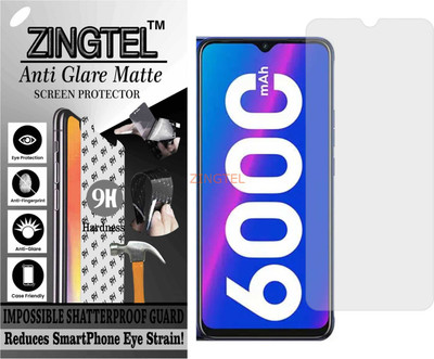 ZINGTEL Impossible Screen Guard for TECNO SPARK 7 (KF6J) (Matte Finish)(Pack of 1)