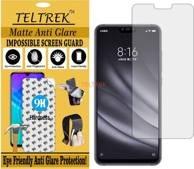 TELTREK Impossible Screen Guard for XIAOMI MI 8 LITE (Shatterproof Matte)(Pack of 1)