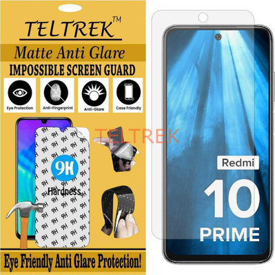 TELTREK Impossible Screen Guard for REDMI 10 PRIME (Shatterproof Matte)(Pack of 1)