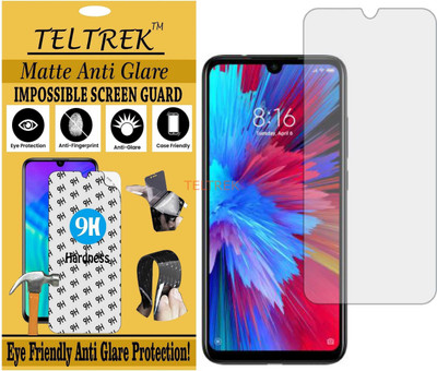 TELTREK Impossible Screen Guard for MI REDMI NOTE 7 (Shatterproof Matte)(Pack of 1)