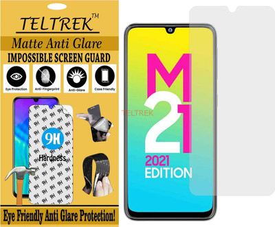 TELTREK Impossible Screen Guard for SAMSUNG GALAXY M21 2021 EDITION (Shatterproof Matte)(Pack of 1)