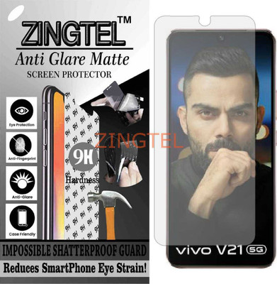 ZINGTEL Impossible Screen Guard for VIVO V21 5G (Matte Finish)(Pack of 1)