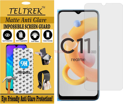 TELTREK Impossible Screen Guard for REALME RMX3231 (Shatterproof Matte)(Pack of 1)