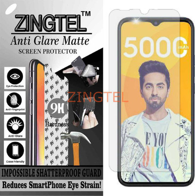 ZINGTEL Impossible Screen Guard for TECNO SPARK GO 2021 (Matte Finish)(Pack of 1)