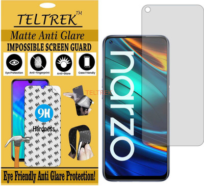 TELTREK Impossible Screen Guard for RMX2161 (REALME NARZO 20 PRO) (Shatterproof Matte)(Pack of 1)