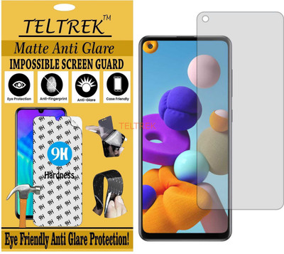 TELTREK Impossible Screen Guard for SAMSUNG GALAXY A21 S (Shatterproof Matte)(Pack of 1)