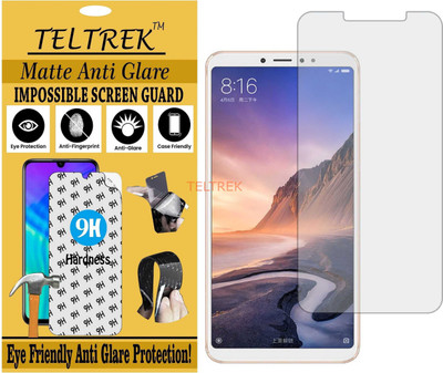 TELTREK Impossible Screen Guard for MI MAX 3 PRO (Shatterproof Matte)(Pack of 1)