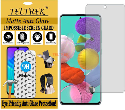 TELTREK Impossible Screen Guard for SAMSUNG A51 (Shatterproof Matte)(Pack of 1)