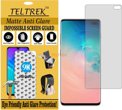 TELTREK Impossible Screen Guard for SAMSUNG GALAXY S10 PLUS (Shatterproof Matte)(Pack of 1)