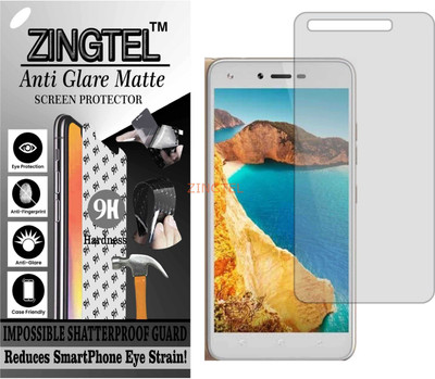 ZINGTEL Impossible Screen Guard for TECNO CAMON W3 PRO (Matte Finish)(Pack of 1)