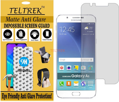 TELTREK Impossible Screen Guard for SAMSUNG GALAXY A8 (Shatterproof Matte)(Pack of 1)