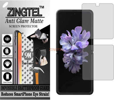 ZINGTEL Impossible Screen Guard for SAMSUNG Z FLIP (Matte Finish)(Pack of 1)