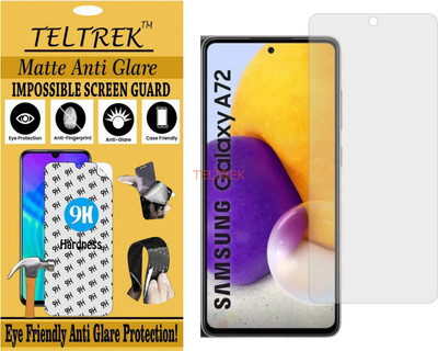 TELTREK Impossible Screen Guard for SAMSUNG A72 4G (Shatterproof Matte)(Pack of 1)