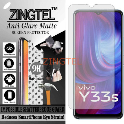 ZINGTEL Impossible Screen Guard for VIVO Y33S V2109 (Matte Finish)(Pack of 1)