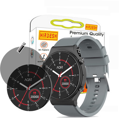 hirdesh Screen Guard for AQFIT W9 SMARTWATCH(Pack of 1)
