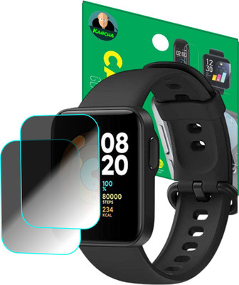 KANCHA Screen Guard for Xiaomi Mi Watch Lite(Pack of 2)
