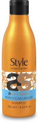 Style Aromatherapy Professional Moroccan Argan Shampoo For Dry, Dull & Frizzy Hair(250 ml)