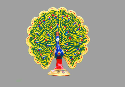 LSV Decorative Showpiece  -  10.16 cm(Metal, Multicolor)
