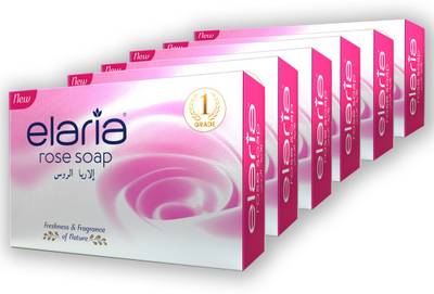 Elaria Rose Soap Grade 1 Natural Ingredients TFM 78%