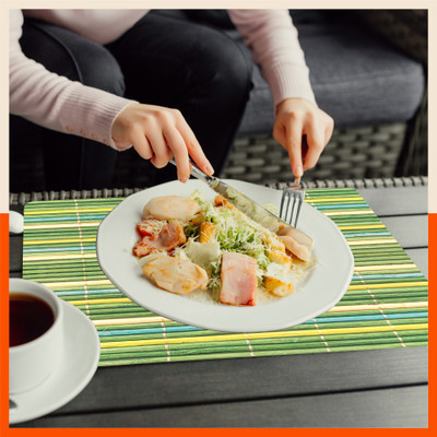 Matworks by Bathla Rectangular Pack of 6 Table Placemat(Multicolor, Plastic)
