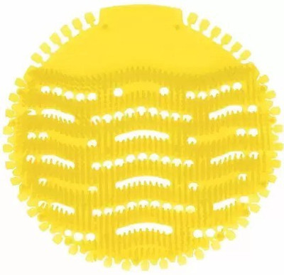 miniPRICE Urinal Screen MAT yellow Lemon Mat Toilet Cleaner(4 x 1 Wipes)