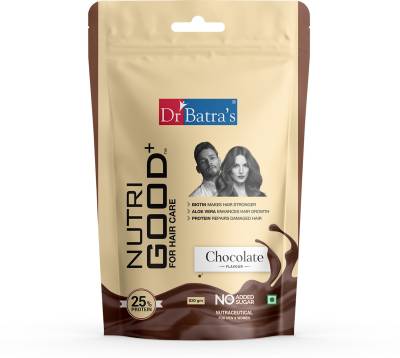 Dr Batra's NutriGood+ Pouch 830gm|| Chocolate Flavoured||For Hair Care