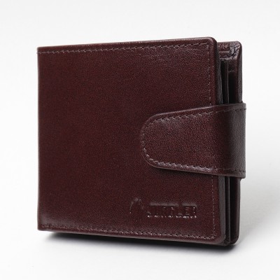 Jungler Men Casual, Formal, Travel, Trendy Maroon Genuine Leather Wallet(9 Card Slots)