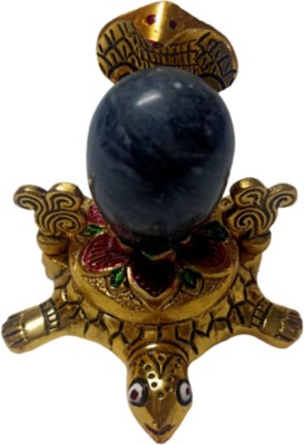 Balaji Traders Sarp Flower Tortoise With Black Shaligram Aluminium Yantra(Pack of 1)