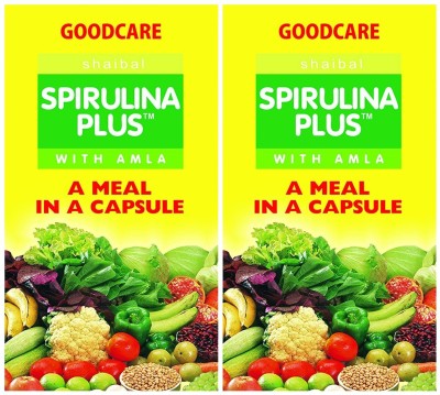 GOODCARE Spirulina Plus 60 Caps (Pack of 2)(Pack of 2)