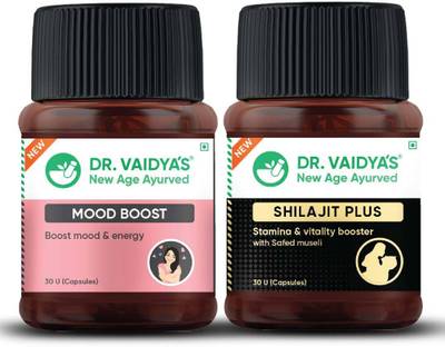 Dr. Vaidya's Valentines Mood Pack with Shilajit Plus and Mood boost