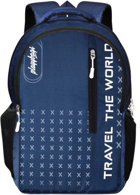 PLAYYBAGS Backpack | Traveller| Unisex (Blue) 35 L Laptop Backpack(Blue)